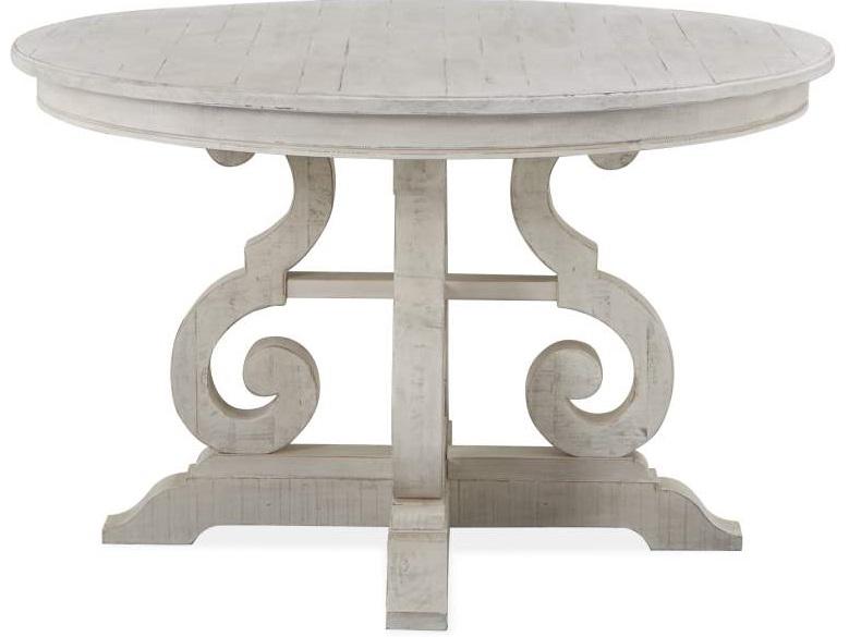 Magnussen Furniture Bronwyn 60' Round Dining Table in Alabaster image