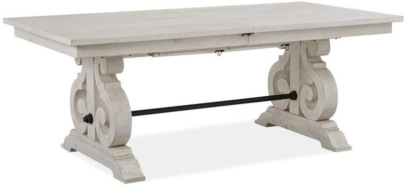 Magnussen Furniture Bronwyn Rectangular Dining Table in Alabaster image