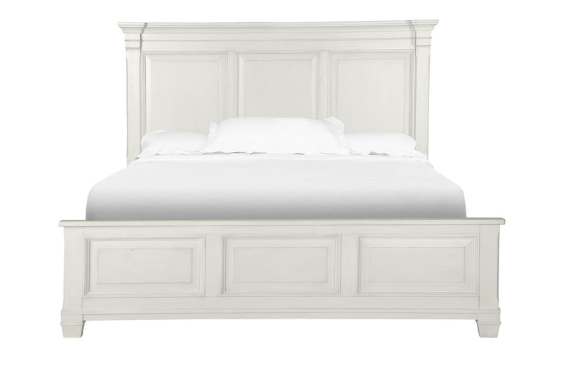 Magnussen Furniture Brookfield California King Panel Bed in Cotton White image