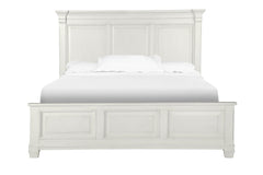 Magnussen Furniture Brookfield Queen Panel Bed in Cotton White image