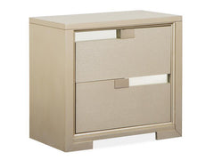 Magnussen Furniture Chantelle Drawer Nightstand in Champagne image
