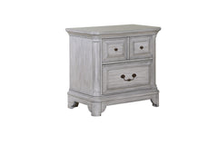 Magnussen Furniture Windsor Lane Drawer Nightstand in Weathered White image