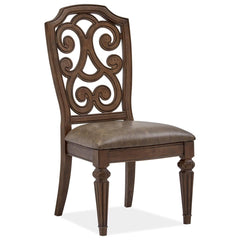 Magnussen Furniture Durango Dining Side Chair in Willadeene Brown image