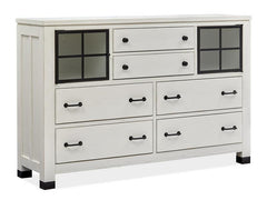 Magnussen Furniture Harper Springs Door Dresser in Silo White image