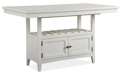 Magnussen Furniture Heron Cove Counter Table in Chalk White image
