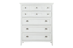 Magnussen Furniture Heron Cove Drawer Chest in Chalk White image