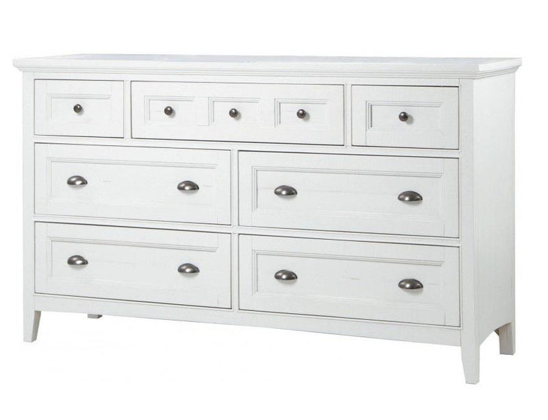 Magnussen Furniture Heron Cove Drawer Dresser in Chalk White image