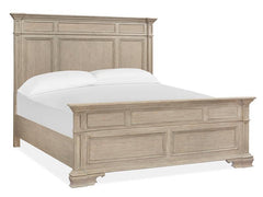 Magnussen Furniture Jocelyn King Panel Bed in Weathered Taupe image