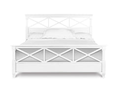 Magnussen Furniture Kasey King Panel Bed in Ivory image