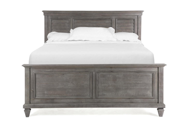 Magnussen Furniture Lancaster King Shutter Panel Bed in  Dove Tail Grey image