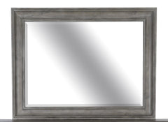 Magnussen Furniture Lancaster Landscape Mirror in Dove Tail Grey image