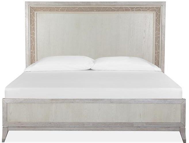 Magnussen Furniture Lenox Cal King Panel Bed in Acadia White image