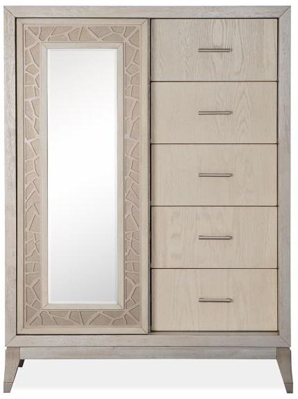 Magnussen Furniture Lenox Door Chest in Acadia White image