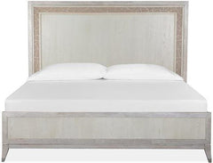 Magnussen Furniture Lenox King Panel Bed in Acadia White image