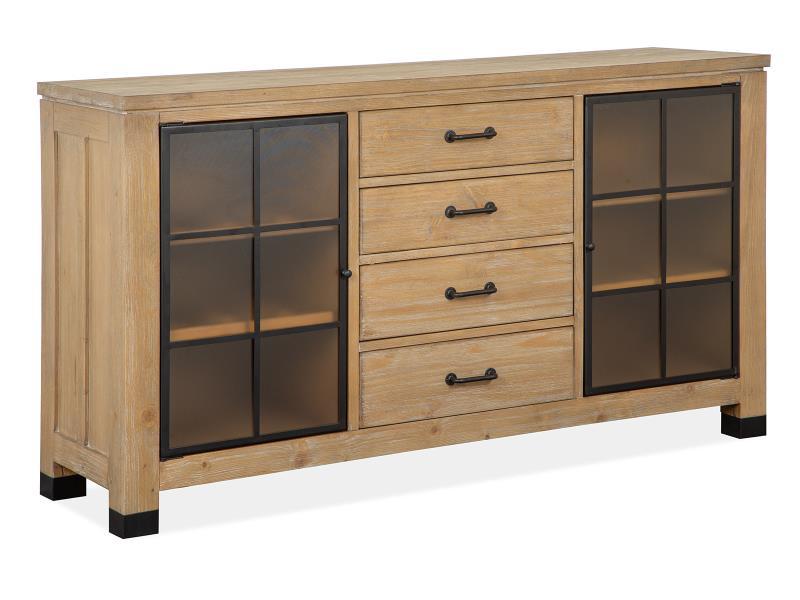Magnussen Furniture Madison Heights Buffet in Weathered Fawn image