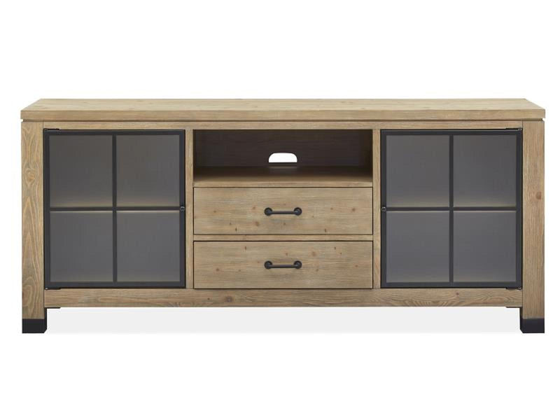 Magnussen Furniture Madison Heights Console in Weathered Fawn image