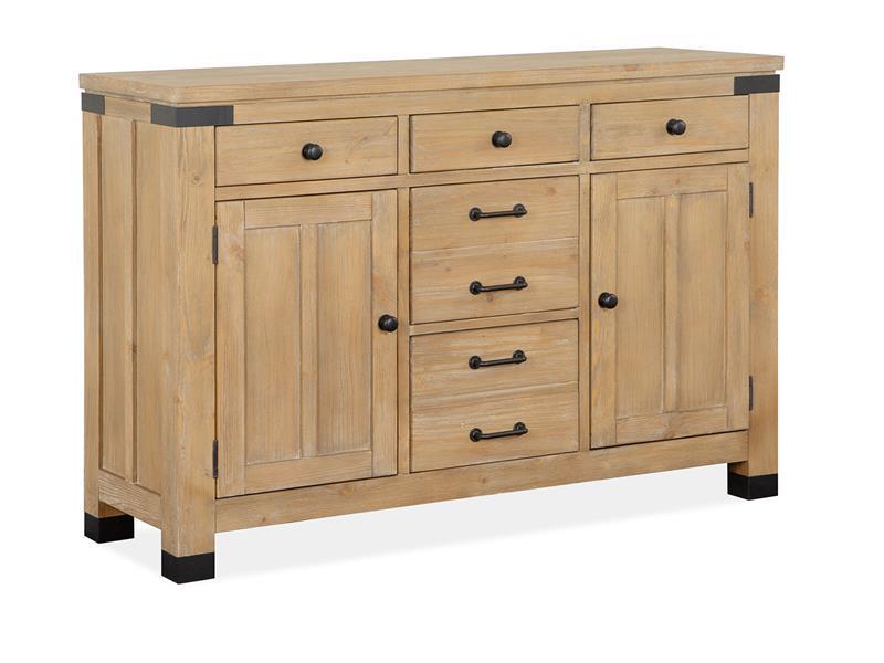 Magnussen Furniture Madison Heights Server in Weathered Fawn image