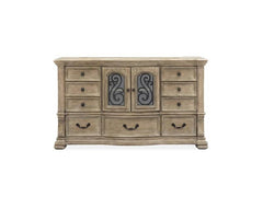 Magnussen Furniture Marisol Drawer Dresser in Fawn/Graphite image