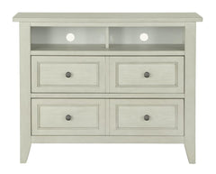 Magnussen Furniture Raelynn Media Chest in Weathered White image