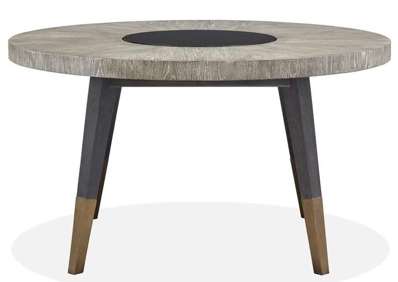 Magnussen Furniture Ryker  Round Dining Table in Nocturn Black image