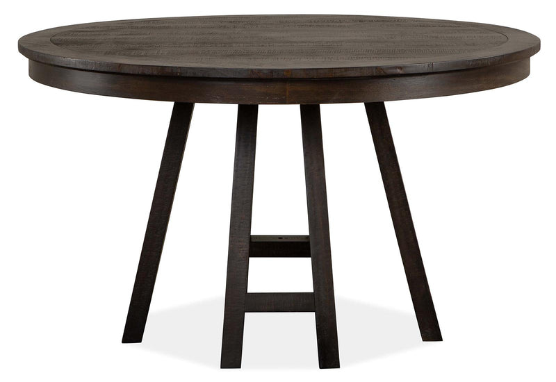 Magnussen Furniture Westley Falls 52" Round Dining Table in Graphite image