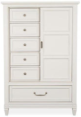 Magnussen Furniture Willowbrook Door Chest in Egg Shell White image