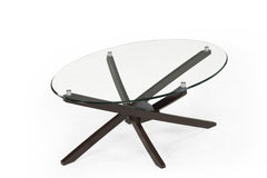 Magnussen Furniture Xenia Oval Cocktail Table in Espresso T2184-47 image