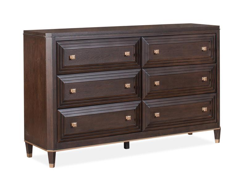Magnussen Furniture Zephyr Double Drawer Dresser in Sable image