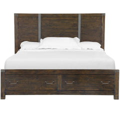 Magnussen Pine Hill California King Storage Bed in Rustic Pine image
