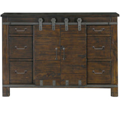 Magnussen Pine Hill Media Chest in Rustic Pine image