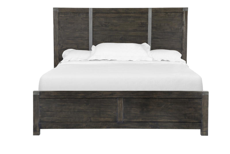 Magnussen Abington California King Panel Bed in Weathered Charcoal image