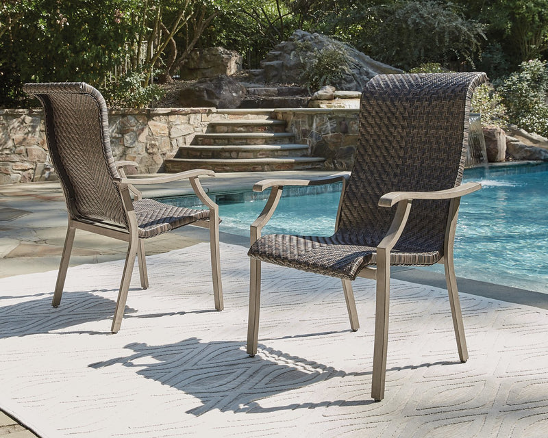 Windon Barn Signature Design by Ashley Outdoor Dining Chair Set of 4 image