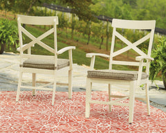 Preston Bay Signature Design by Ashley Outdoor Dining Chair Set of 2 image