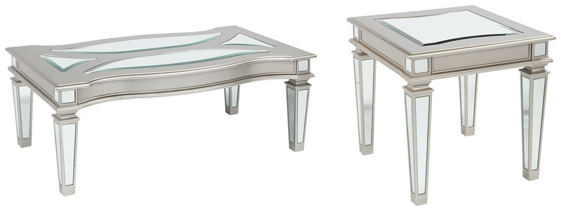 Tessani Signature Design 2-Piece Table Set image