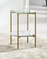 Wynora Signature Design by Ashley Round End Table image