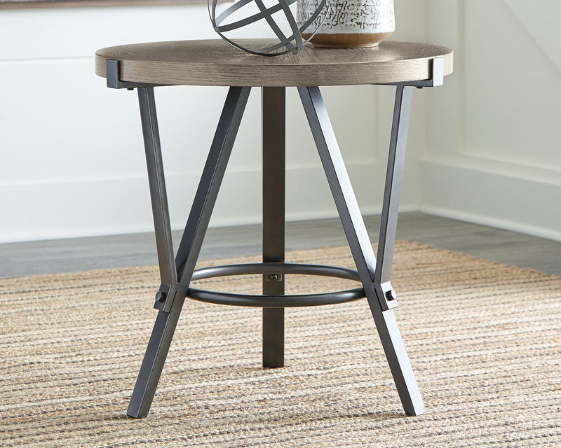 Zontini Signature Design by Ashley Round End Table image