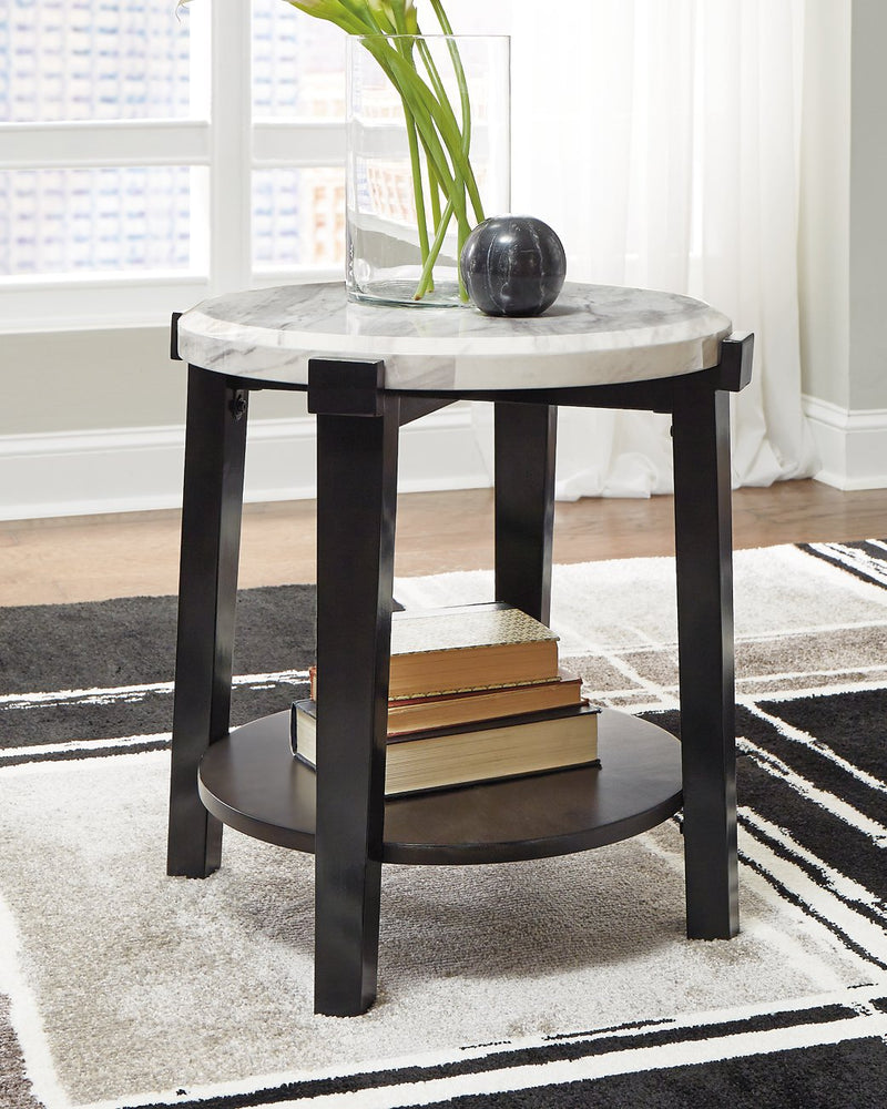 Janilly Signature Design by Ashley Round End Table image