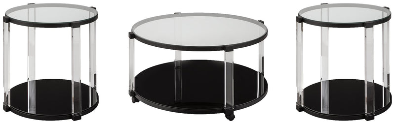 Delsiny Signature Design 3-Piece Occasional Table Package image