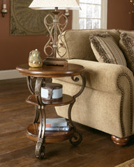 Nestor Signature Design by Ashley End Table Chair Side image
