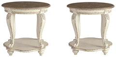 Realyn Signature Design 2-Piece End Table Set image
