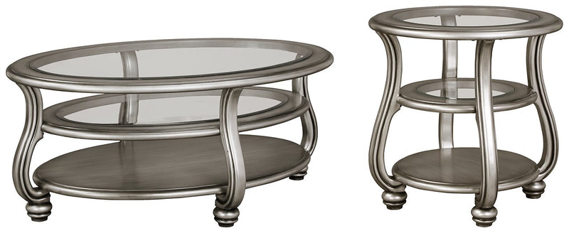 Coralayne Signature Design 2-Piece Table Set
