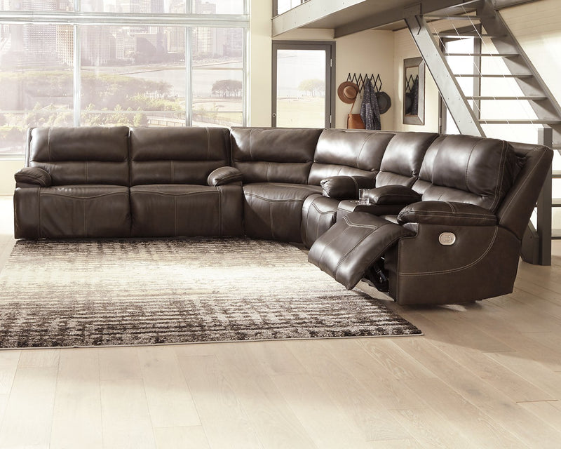 Ricmen Signature Design by Ashley 3-Piece Power Reclining Sectional image
