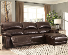 Hallstrung Signature Design by Ashley 3-Piece Power Reclining Sectional image