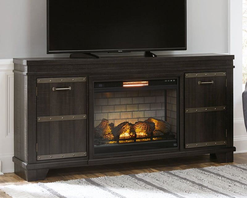 Noorbrook Millennium by Ashley 72 TV Stand with Electric Fireplace image